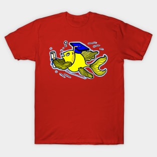 Graduation Fish T-Shirt